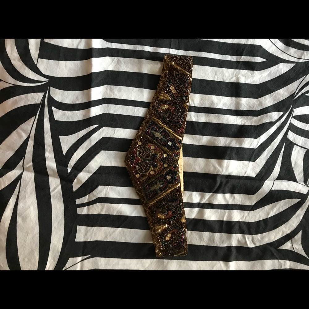 Embroidered belt vintage